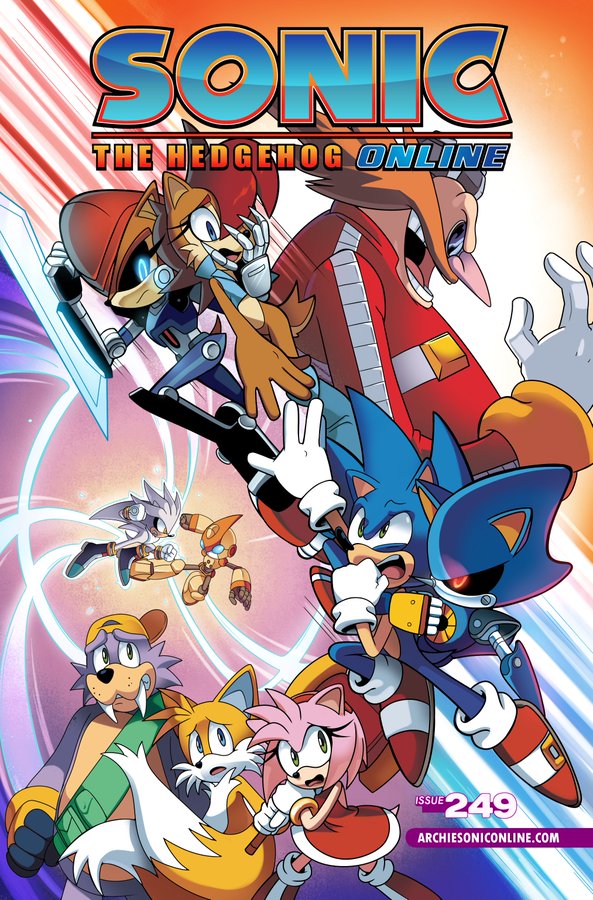 Sonic The Hedgehog Online Issue 252, Archie Sonic Online Wiki