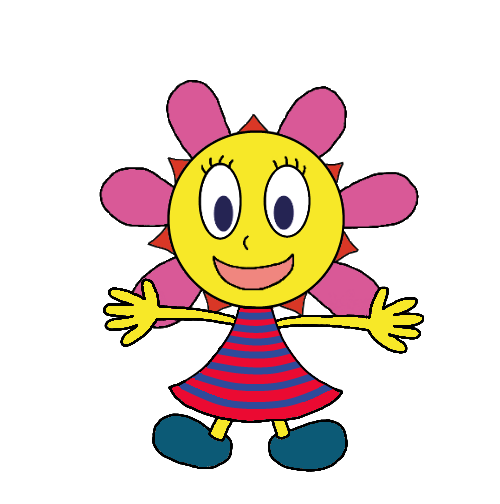 Plant Character OTD! 🎄 on X: hihi!! The plant-themed character of the day  is Sunny Funny from the PaRappa the Rapper series! Her head is the shape of  a flower and she