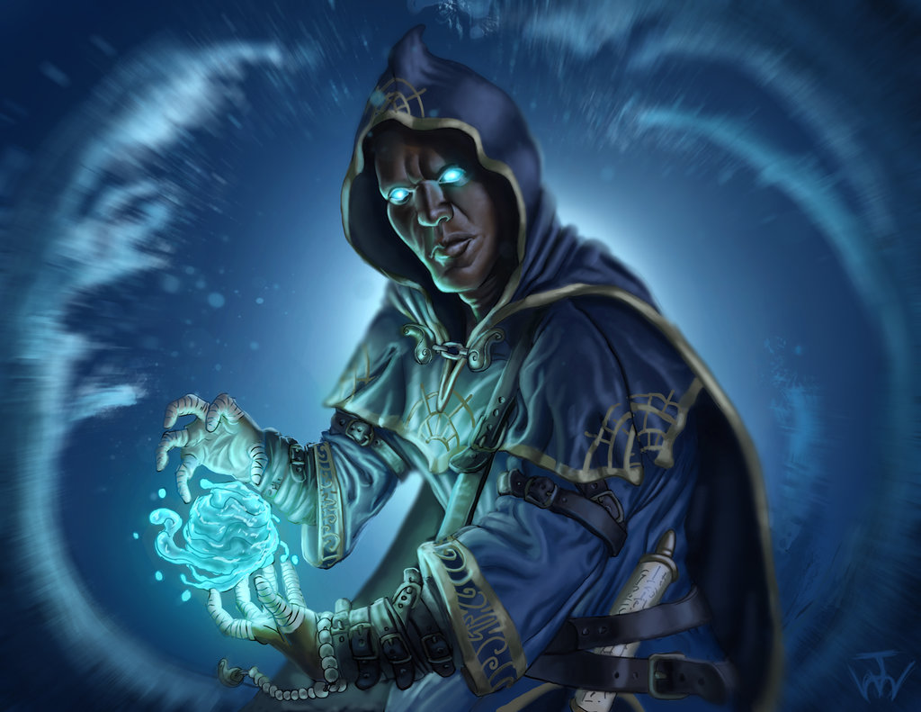 water mage art