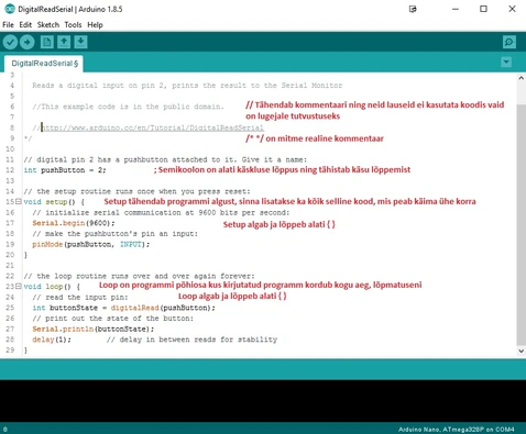 Arduino IDE | Arduino Robootika Viki | Fandom