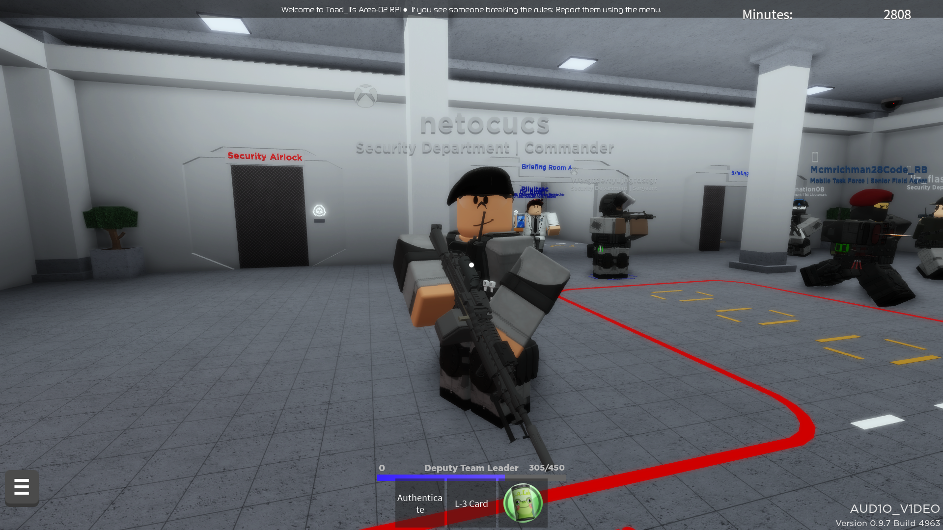 Security Department Area 02 Roblox Wiki Fandom - all scps in area 02 roblox