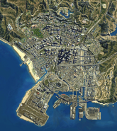 Los Santos satellite view.