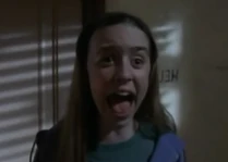 Amanda is scared out of her wits!