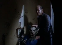 It's revealed that the werewolf is the boyfriend's brother Gordon