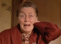 It's Nanny and she is speechless to see her