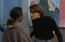 Dean pushes Alix away telling her she is just like everyone else who doesn't believe in him