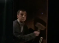 But Stanley just runs of scared