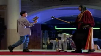 Ross fights the sheriff