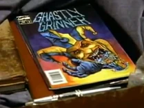 Totgg4.png (606 KB) She presents to him a rare one of a kind comic book, about a villain who turns his victims into laughing, drooling idiots