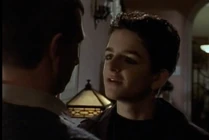 Is scared and freaked out because Adder wants to see the catacombs something no normal person usually wants to do