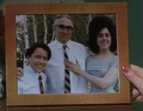 Ellen is mad because her husband left or divorced her