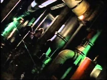 They went right down to the strange looking basement