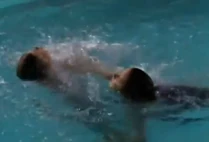 The the next time it's no joke something down there is really trying to drown them