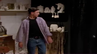 Ross in Mr. Olson's shop