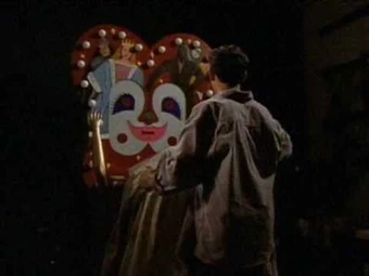 Ross unwraps the new pinball machine