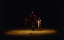 Also he has captured two young children!