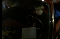 Max hides in an old red car to get away from kronos