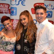 Ariana Grande with Zach Sang