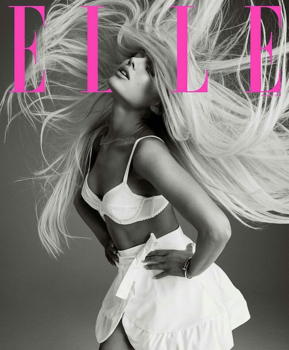 Ariana Grande ELLE Cover Story August 2018 - Ariana Grande Interview