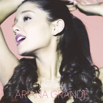ariana grande album cover yours truly