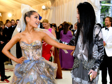 Vera wang ariana grande dress deals