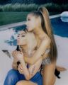 Nicki Minaj and Ariana Grande BED photoshoot (2)