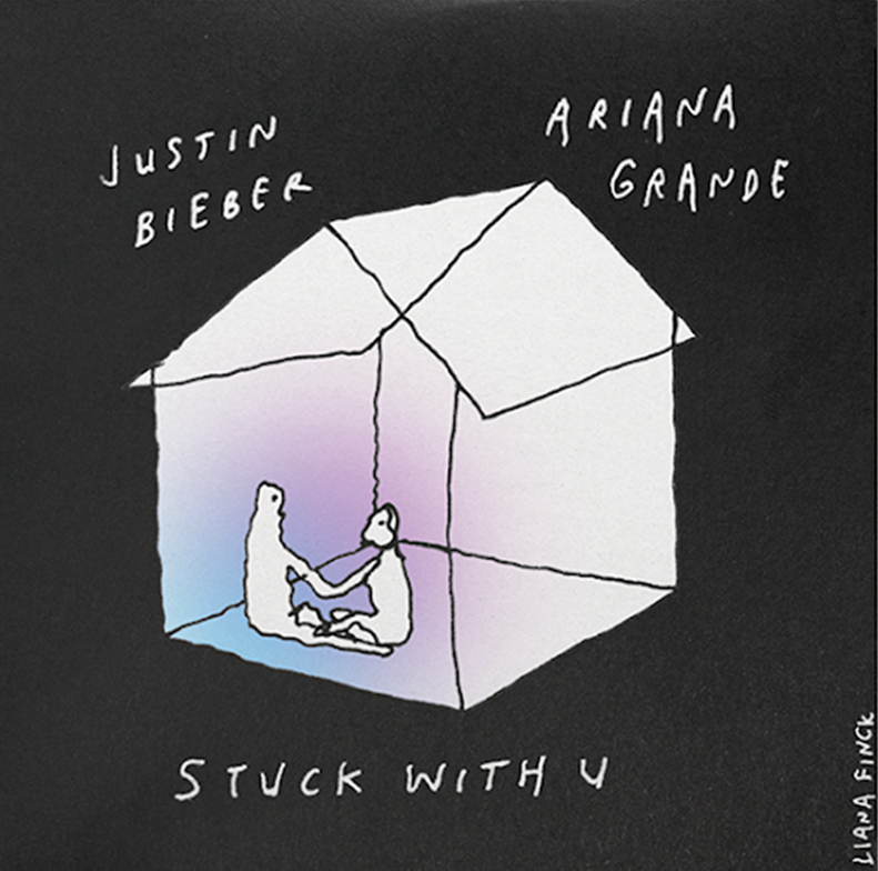 Stuck with you (Lyrics) - Justin Bieber & Ariana Grande 