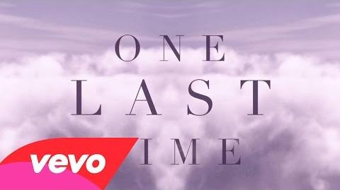 Ariana Grande - One Last Time (Lyric Video)