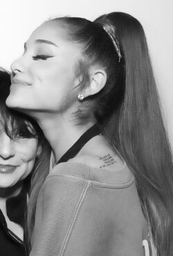 Tattoos Ariana Grande Wiki Fandom