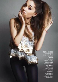 Marie Claire, Ariana Grande Wiki