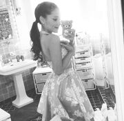 Ariana Off to Power of Youth in Keds