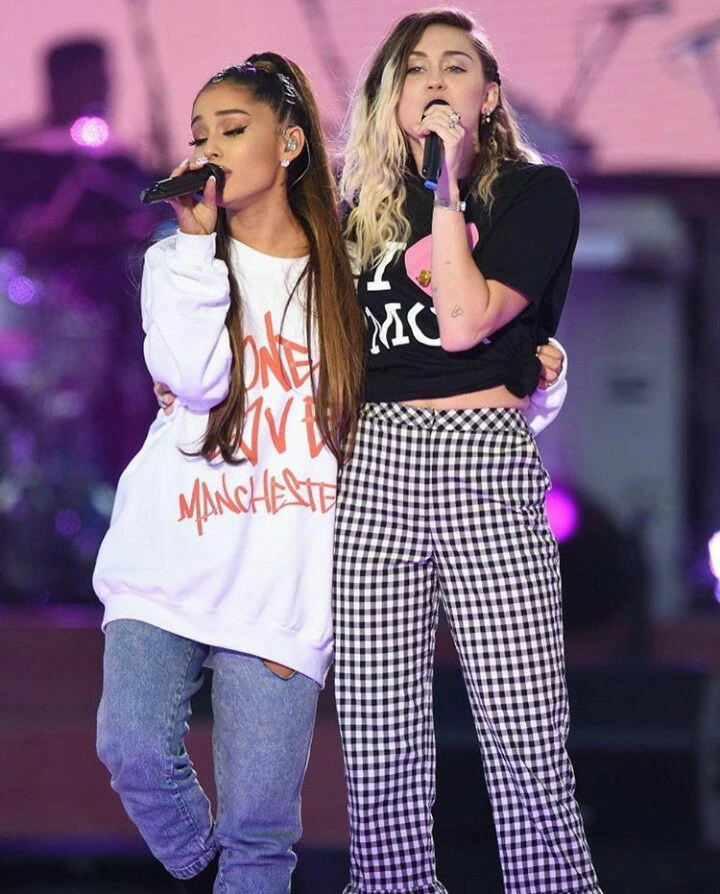 Miley Cyrus Ariana Grande Wiki Fandom