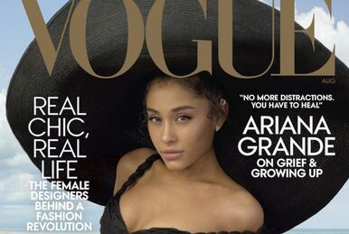 Vogue (UK), Ariana Grande Wiki