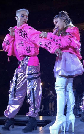 Ariana grande 7 rings jacket hotsell