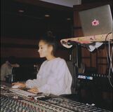 Ariana In The studio On April 25 2017