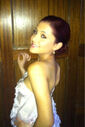 April 3, 2011 ariana going to a party