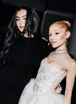 Charli with Ariana