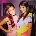 Ariana and Daniella Monet at Miranda Cosgrove's birthday