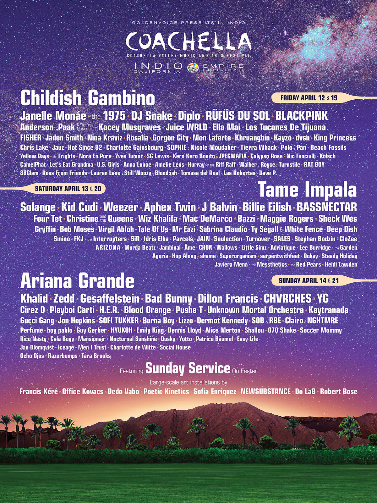 Coachella Valley Music and Arts Festival | Ariana Grande Wiki | Fandom