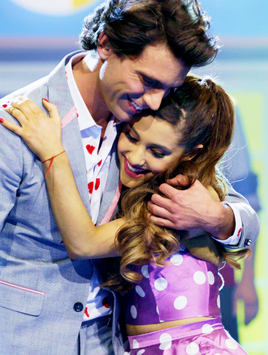 Mika and Ariana Hug