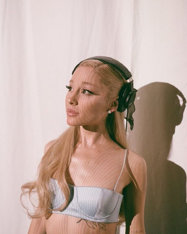 Ariana Grande goes topless in nothing but body paint for cover of