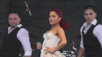 Ariana preforming live