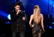 AMA 2014 ariana & the weeknd 1