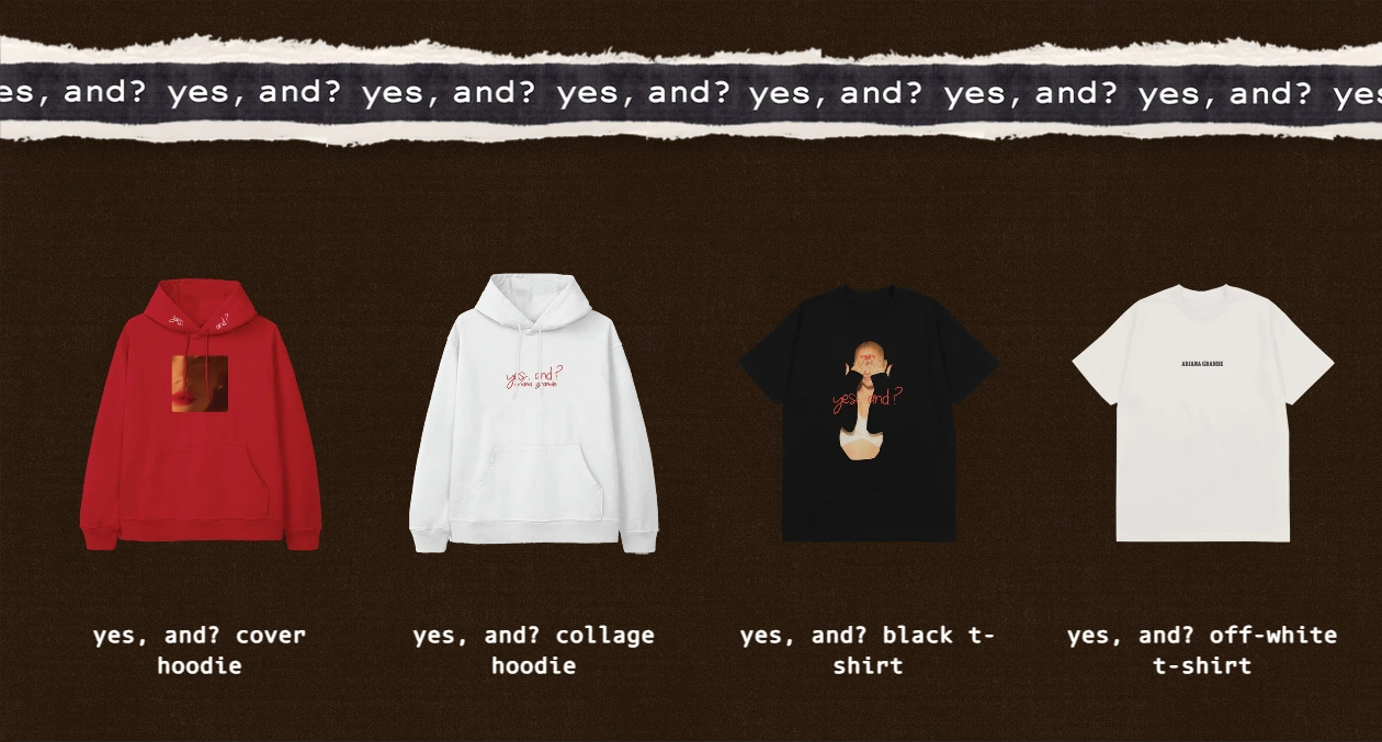 Мерч в поддержку грядущего альбома певицы