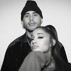 Ariana Grande wears a mask as she spends the day with ex Ricky Alvarez