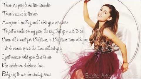 Ariana Grande - I Don't Want To Be Alone For Christmas (Lyrics)