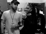 Ariana and Scooter at DWT Backstage