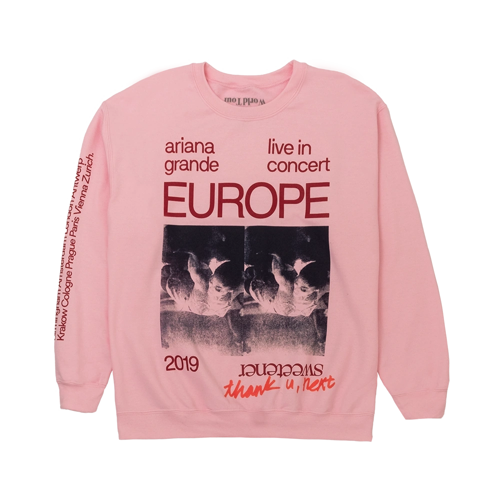 Ariana Grande Sweetener World Tour Sweatshirt munimoro.gob.pe