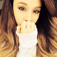 Ariana Grande on February 2, 2014