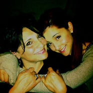 Ariana & her mom may 9, 2011